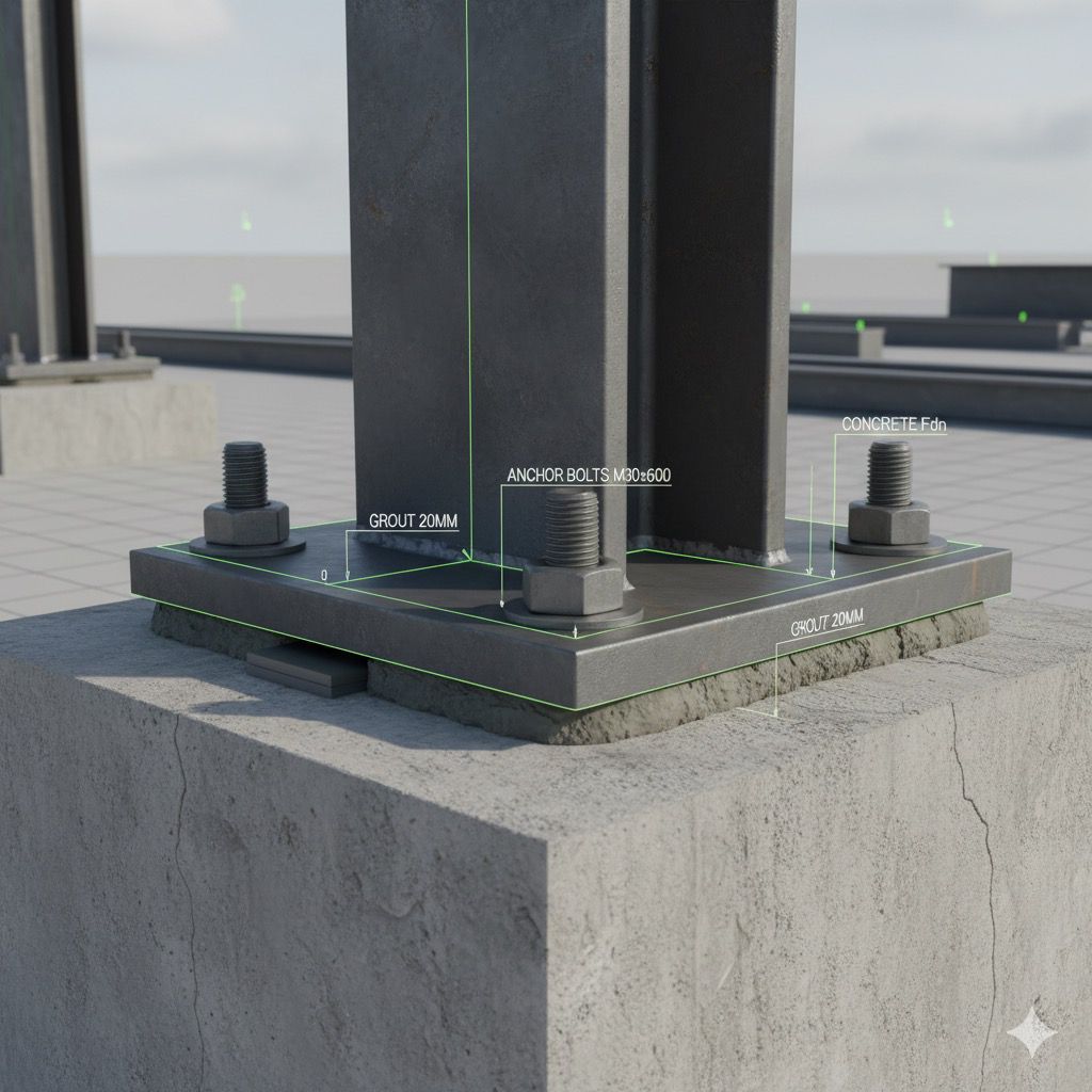 Base Plate Connections